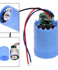 Killer Performance Brushless Dc Electric Motor Pushing Ninety Thousand Rpm For Cnc Ducted Fan Kits with blue silicone casing.