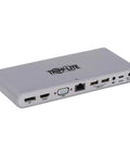 Straight Up Rock Solid Thunderbolt 3 Docking Hub with multiple ports for seamless connectivity and dual 4K display.