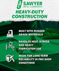 Adjustable Cutting Torch Bevel Head for Metal Fabrication and Welding 0 to 90 Degree Tilt on green background with text