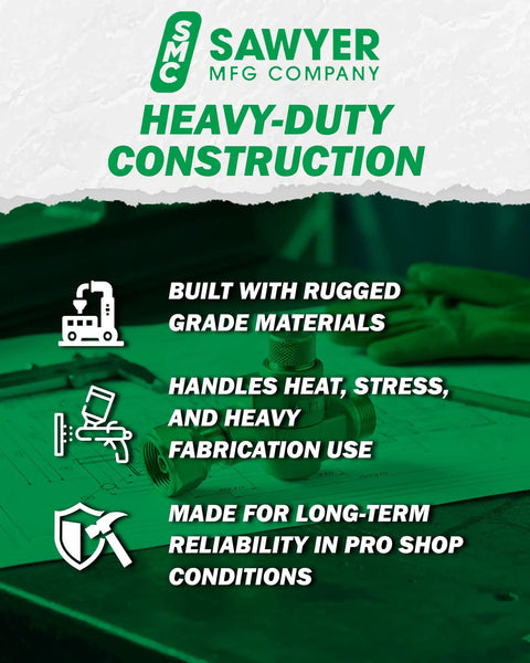 Adjustable Cutting Torch Bevel Head for Metal Fabrication and Welding 0 to 90 Degree Tilt on green background with text