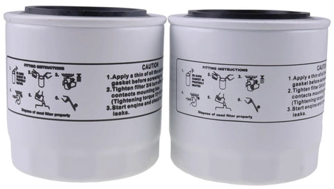 Two Pack Hydro Filter Replacement That Fits Bad Boy Scag Toro John Deere Bobcat Ariens Case Clark Hitachi New Holland IH Models