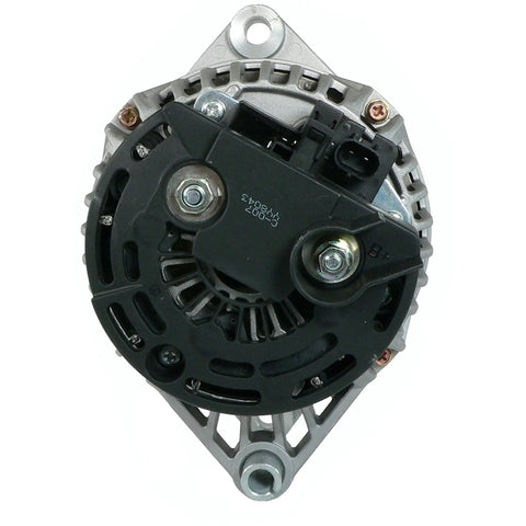 Road Ready Heavy Duty Replacement Alternator For Dodge Ram 5.9 Liter Pickup 1999 To 2002 Direct Fit 136 Amp External Regulator close-up view
