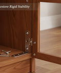 Heavy Duty 2x2 Inch Steel L Shaped Corner Braces for Furniture Assembly on wooden cabinet corner with screws