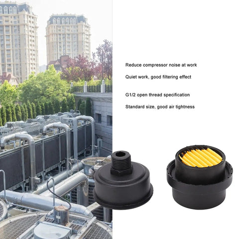 Air Compressor Parts Kit With G1/2 Inlet Muffler And Oil Pump, Dust Blocking Air Filter, Replacement Parts For Air Compressors