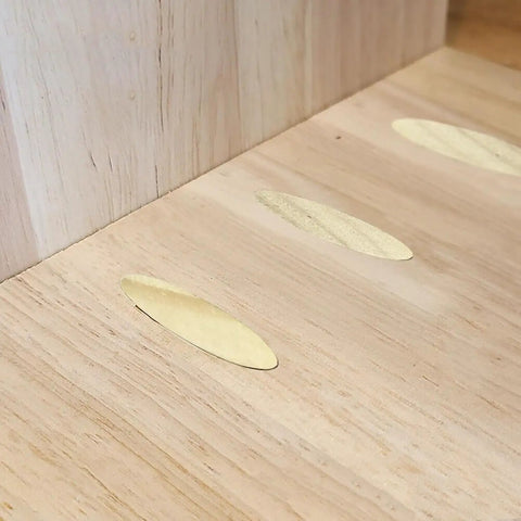 200 Pcs Solid Wood Pocket Hole Plugs For Pine Wood, Easy Install Hole Covers For Pocket Hole Jig Accessories in cabinet