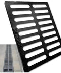 Heavy Duty Cast Iron Drain Grate 20x16 Inch For Garage And Driveway Built To Last With Ductile Iron Outdoor Trench Cover Black