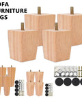 Brushed Gold Leveling Feet Set Of Four For Solid Wood Furniture Adjustable 6 10 15 Centimeters Feet For Sofas Tables Cabinets Beds And Chairs Heavy Duty Replacement Feet To Stop Wobble On Uneven Floors