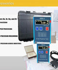 Surface Roughness Tester Profilometer with USB Data Output and Real Time Monitor Ra 0.05 to 15.0 Um Rz with accessories