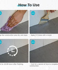 How to use Superior Transparent Waterproof Coating and Invisible Sealant for quick leak closure on roofs, windows, or driveways.