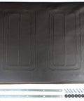 Top Shelf 24 By 18 Inch Wheelchair Seat Replacement Swap Out Featuring Rock Solid Embossed Black Vinyl Upholstery with hardware.