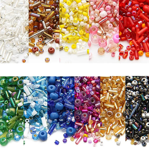 Top Shelf 800 Piece Assorted Black Glass Seed Beads With Multi Shape Spacer Mix Designed For Hustle Free Handmade Jewelry Crafting Creative Kits Wedding Accents And Prime Fashion Upgrades