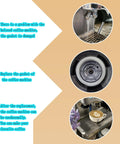 54mm Silicone Steam Ring For Espresso Grouphead Gasket Replacement installed on Breville and Sage Espresso Machines.