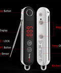 Ultra Fast Instant Read Meat Thermometer With 4 Inch Probe Digital Thermocouple Sensor Delivers 2 To 3 Second Readouts