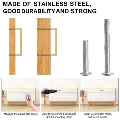 Straight Up Top Shelf Gold Square Cabinet Pulls And Stainless Steel Drawer Handles For Kitchens, No Hassle 96mm Hole Spacing Smooth Operation, Fresh 10 Pack Bold Upgrade