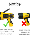 Protective Carry Case for Stanley FatMax SL10LEDS 2200 Lumen Lithium Ion Ultra Bright LED Spotlight Flashlight Case Only