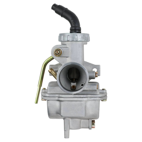 Front view of PZ20 Carburetor Upgrade Kit With Ignition Coil AC CDI Box Starter Solenoid Relay And Voltage Regulator for ATV