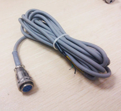 Connector cable for 58mm Outer Diameter Optical Incremental Rotary Encoder 1024PPR 10mm Shaft Push Pull Output ABZ Signals
