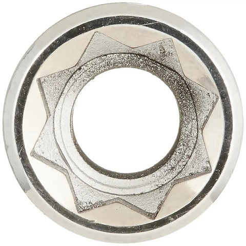 Top view of Five Sixteenth Inch One Quarter Inch Drive Eight Point Standard Socket, durable steel, precise grip for slippage-free use.
