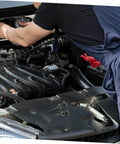 Mechanic installing Spare Tire Mounting Screw Kit Must Have For Honda Civic And HRV Durable Aluminum Alloy Bolt Adapter