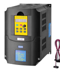 Beefed Up Seven Point Five KW VFD Variable Frequency Drive 220V 35A For CNC Spindle Speed Control with control panel display