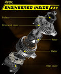 Beefed Up 150A 12V Clockwise Alternator Replacement Fits Sorento 2011 And 2015-2018 internal components view