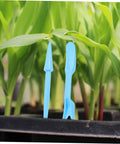 12 Piece Bonsai Tool Set For Succulents And Seedlings Durable Garden Hand Tools For Transplanting Pruning And Plant Maintenance Great For Small Spaces Indoor Gardens And Plant Lovers, blue transplant tools in seedling tray