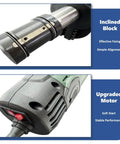 Heavy Duty Electric Pipe Bevellers With Internal Expanding Chuck For 2.56 To 6.26 Inch Tubing 1500W guarding inclined block for effective alignment.