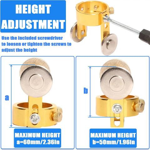 Height adjustment for Pro Grade P80 Plasma Cutter Consumables Bundle With 80Amp Torch Electrodes And 1.5mm Nozzles Tips Kit