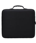 17 Slot Billiard Ball Case With Foam Lining And Mesh Pouch Adjustable Shoulder Strap And Dual Zip Closure Holds Standard 2 1 4 Inch Pool Balls