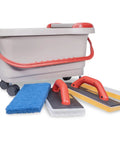 Ultra Tile Grouting System Kit For Faster Grouting With Less Mess Game Changer Featuring Raised Grate And Slotted Sponge Technology