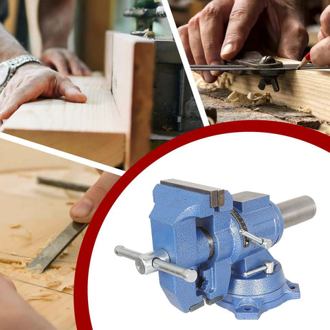 Heavy Duty Built Tough Multi Jaw Vise With 360 Degree Rotating Head And Swivel Base Wide Clamp Range for woodworking projects