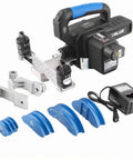 No Sweat Electric Copper Tube Bender One Quarter To Seven Eighth Inches with attachments for quick HVAC repairs and refrigerant lines.