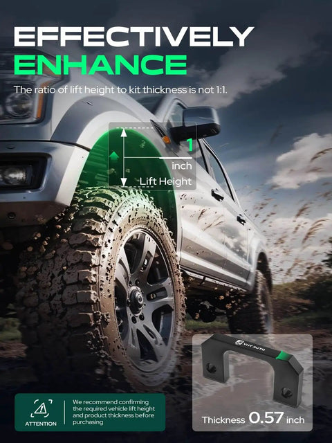 1 Inch Front Leveling Lift Kit For Chevy Silverado 1500 Tahoe Avalanche Suburban GMC Sierra Yukon XL RWD 4WD Raise Front End