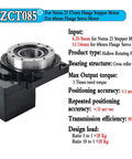 Heavy Duty Hollow Rotary Platform With Shop Grade 360 Motion And Right On 5 To 200 Ratios Replaces Cam Indexer Motor showing cross roller bearing design.