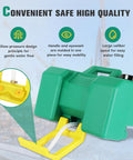 Eyewash Station 8 Gallon Gravity Fed Self Contained Emergency Eye Wash Kit For Construction Sites Labs Garages Wall Mount 15 Minute Flush OSHA Compliant No Plumbing Needed