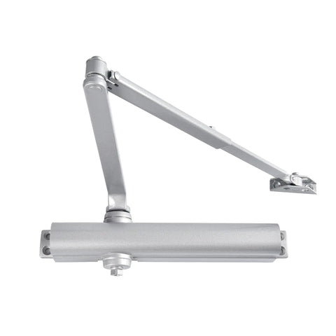 Beefed Up Commercial Automatic Door Closer with Cast Aluminum Body and Steel Arm