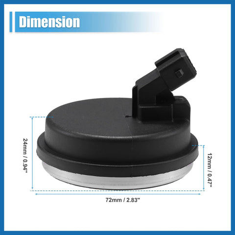 Rear Hub Bearing ABS Speed Sensor For Hyundai Veloster Elantra GT And Kia Forte 2019 To 2023 Direct Fit With OEM Number 58980F0000