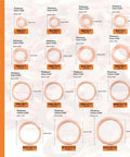 Heavy Duty Copper Washer Set 50 To 200 Pcs Gasket Kit M4 To M14 For Sump Plugs And Automotive Repairs Heat Resistant Copper Ring Seals Universal Fit And Durable Copper Washers size chart