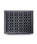 Durable Cast Aluminum Floor Register 9x12 For Duct Openings Indoor Use Handcrafted Aluminum Vent with Tudor Mushroom pattern