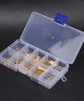 Awesome 260 Piece Brass Standoff Spacer Kit With Assorted Nuts For Daily Repair And Assembly Projects Featuring Deep Threads And Secure Fit For All Industrial Needs, plastic organizer open
