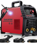 Beast 5 In 1 DC TIG Welder With Pulse HF Lift Spot And Stick Modes, 200 Amp, LED Display, welding cables and torch visible