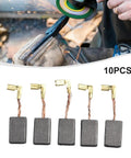 CB325 Carbon Brushes Replacement Set For Electric Motors And Angle Grinders 17x11x5mm 10 Pack shown with grinder in use