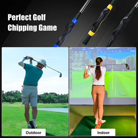 Golf Grip Trainer For Right Hand That Locks In The Perfect Grip, Builds Muscle Memory, Improves Swing Stability And Accuracy, All Levels Golf Swing Aid Black 1 Pack, used outdoors and indoors