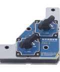 Heavy Duty Welding Magnets Grab Metal Like Crazy, These 28K Pull Power Dual Switch Holders. Dual-switch design for 90 degree angles.
