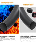 Comparison of Heavy-duty and Ordinary Tube for Two Pack Beefy 20x3 E-Bike Inner Tubes For Fat Tires 64/76-406 AV32mm