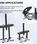 Professional Grade 14 Piece Automotive Bearing Puller Kit With Dual Disc Separator Aid To Remove Bearings Safely For Cars Or Motorcycles Great For Wrenching Fans Who Want Fast Results Using A Killer Puller Kit For Trucks And Bikes, 2" and 3" separator jaws