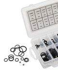 166 Piece Scuba O Ring Kit With FKM90 Rubber Seals 12 Sizes For Dive Hoses And Tanks in open case with compartments