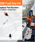 Fuel Line Kit Replacement For Husqvarna 125B 125BVX 125BX Leaf Blower Includes 581798001 545081841 5450818 41 in use outdoors