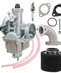 Carburetor With Air Filter Intake 26mm For 110cc 125cc 140cc Dirt Bikes Pit Bikes Lifan YX Zongshen XR50 CRF70 KLX BBR Apollo