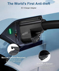 Plug And Play Electric Vehicle Charging Adapter For Tesla Supercharger To Ccs1 Connector, showcasing an anti-theft EV charger adapter design.